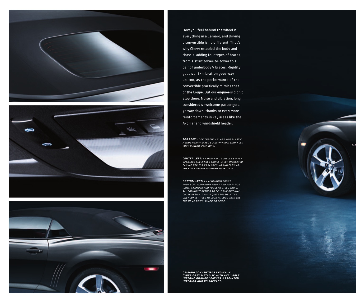 2011 Chev Camaro Brochure Page 8